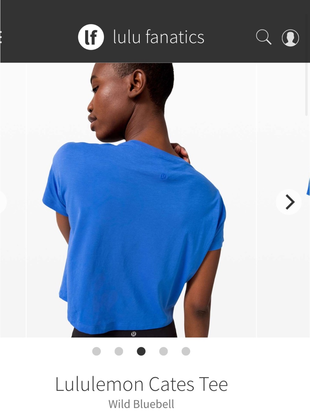 Lululemon Cates Tee